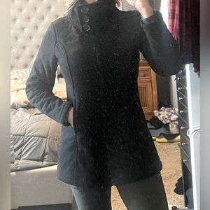 North Face Women’s cotton/fleece jacket size M